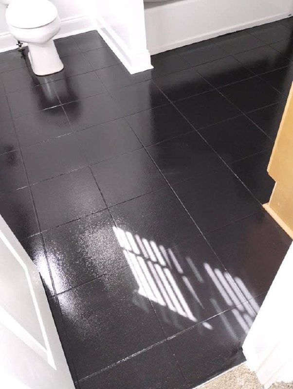 Painted floor